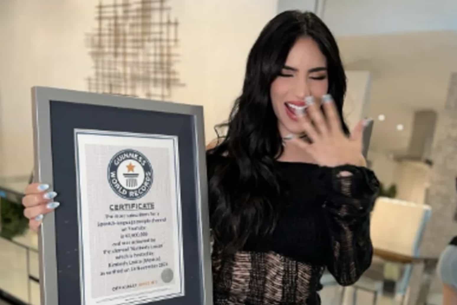 Récord Guinness de Kimberly Loaiza